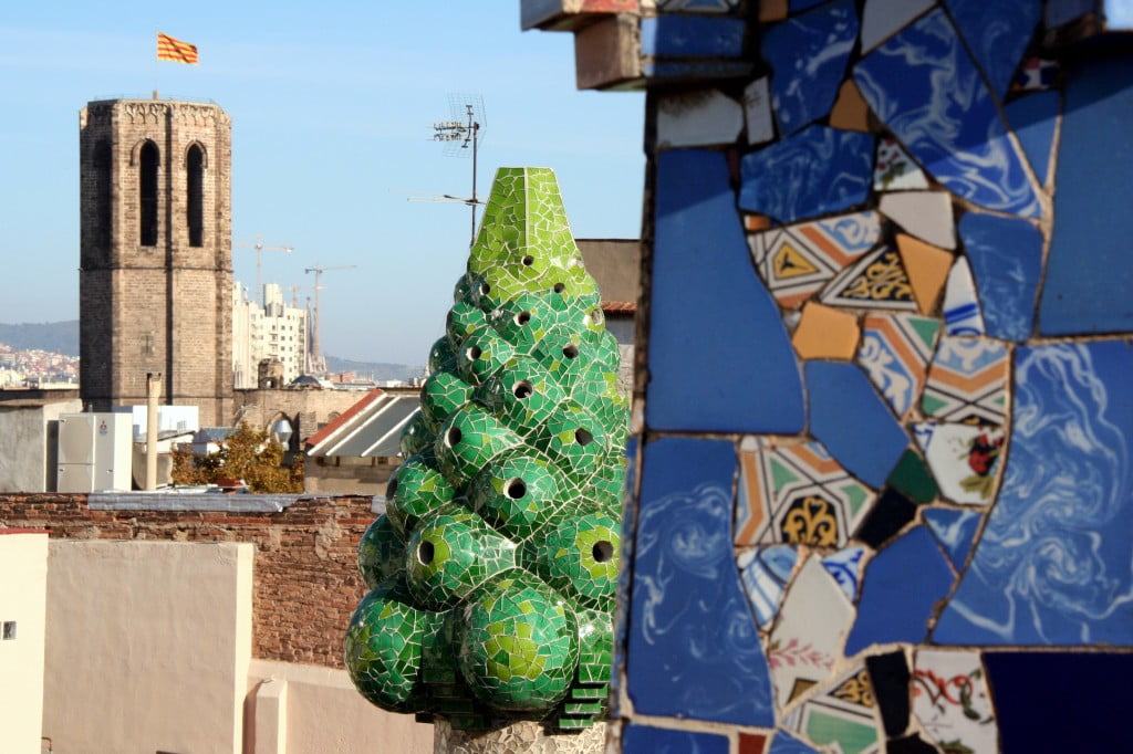 Barcelona en horas de oficina en el Palau Güell