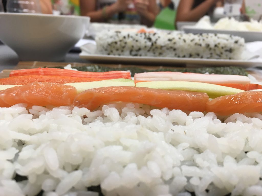 elaboración sushi