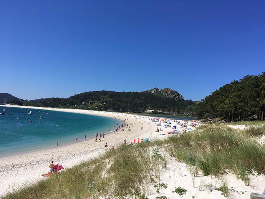 Islas Cies en Galicia