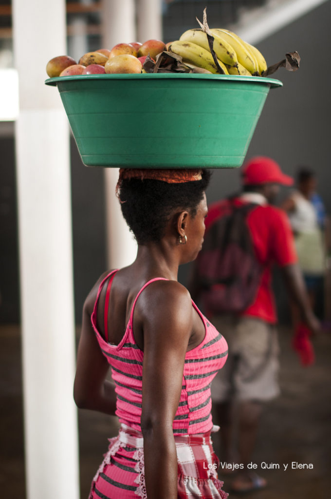 Cabo Verde, mercado de Praia
