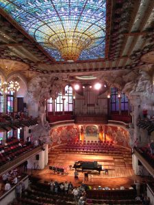 palau de la musica que visitar en Barcelona